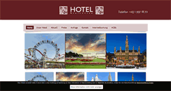 Desktop Screenshot of hotel-breitenlee.at